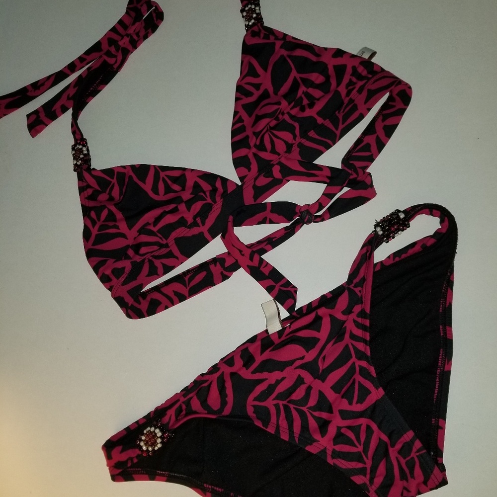 Bikini with Beaded Detail